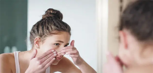 بشرة صافية ونقية كهدف نهائي لعلاج حب الشباب بشكل فعال.